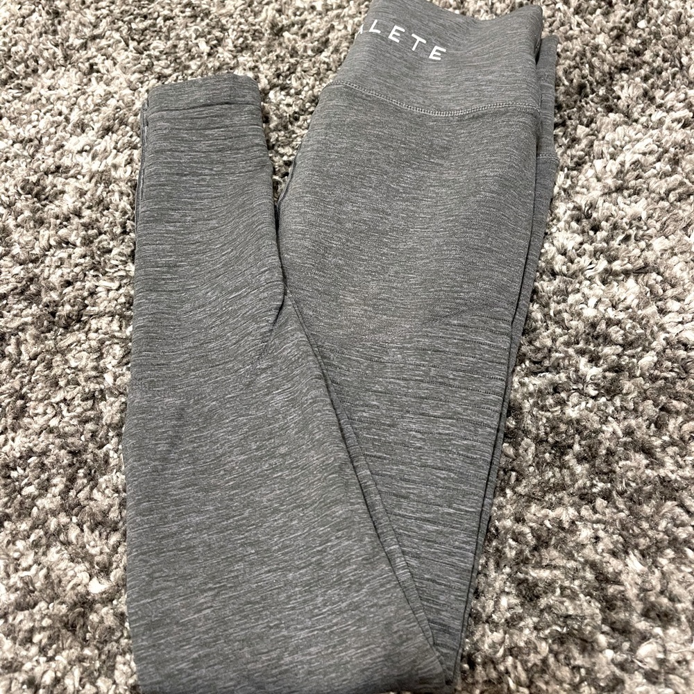 Grey alphalete tights